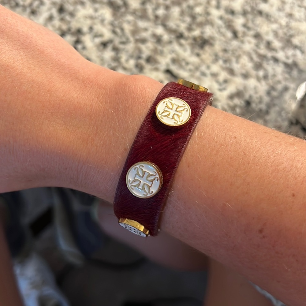 Rustic Cuff Calfskin Bracelett